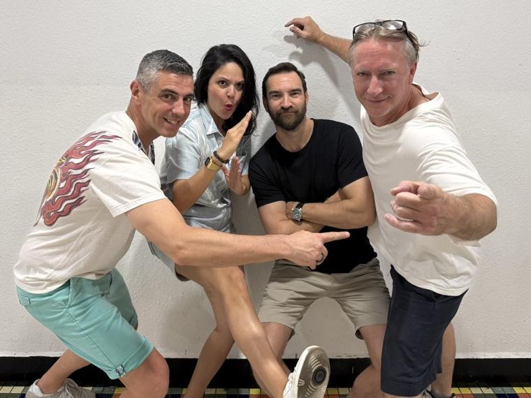 Ruby Rocks band pose