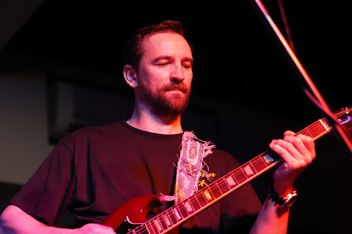 Eric on guitar